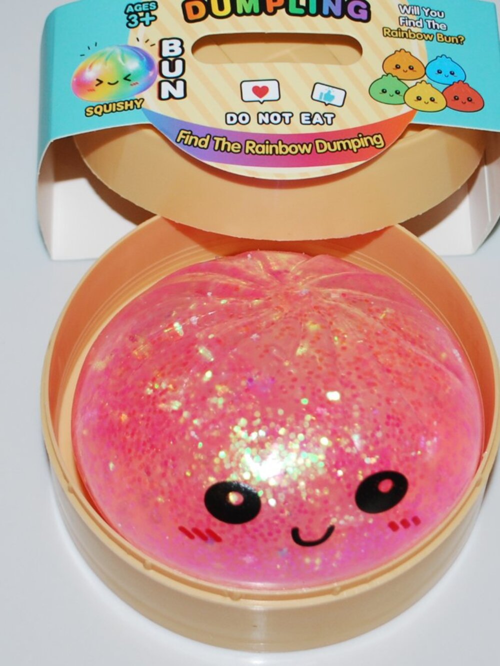 Squishy Dumpling Glitter Mystery Dumpling
